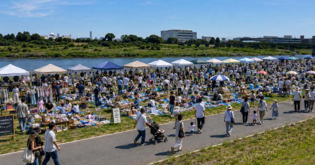 Seiseki-Sakuragaoka Riverside Market